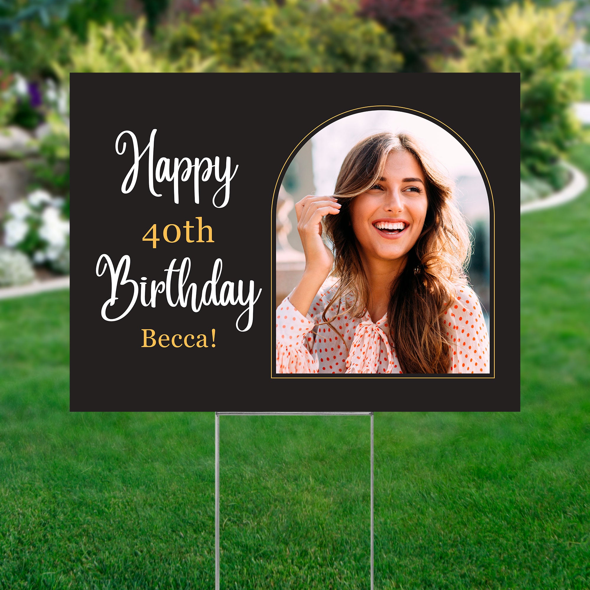 Yard Sign 24x18 (Birthday Arch)