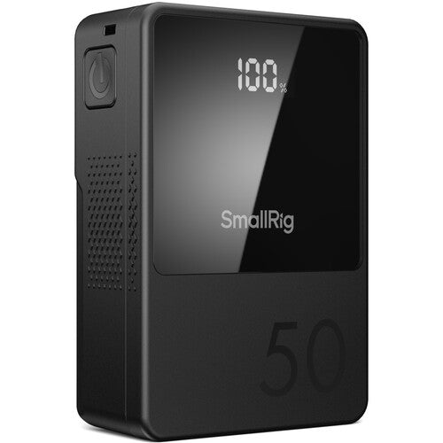 SmallRig VB50 Mini V-Mount Battery (50Wh, Black)