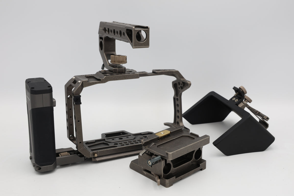USED Blackmagic Pocket Cinema Camera 4K w/ Tilta Cage and Accesories (#8746452ACP)