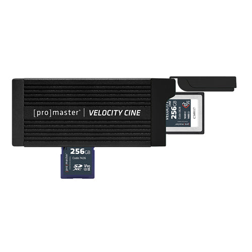 Promaster Velocity CINE Dual Card Reader (CFexpress Type B & SD)