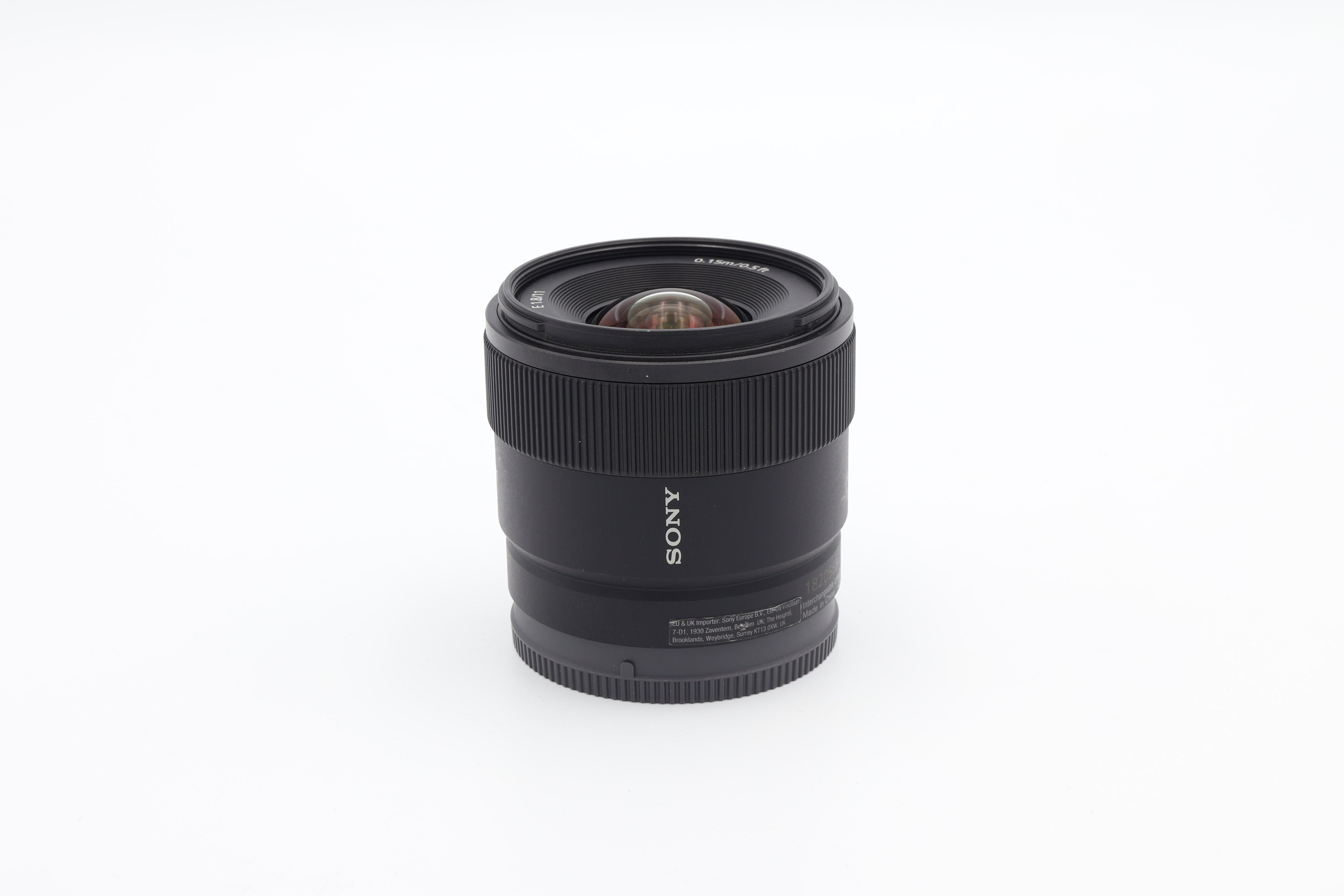 USED Sony E 11mm f/1.8 (#1820583ACP)