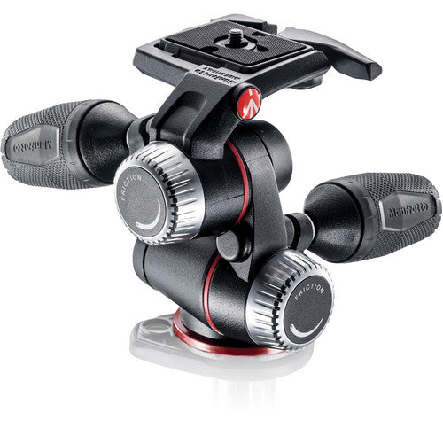 Manfrotto XPRO 3-Way Geared Pan & Tilt Head with 200-PL-14 Quick Release Plate