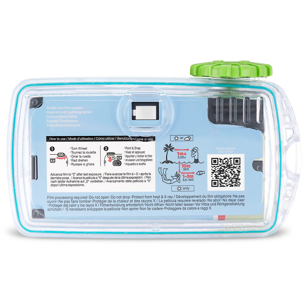 FUJIFILM QuickSnap Active Waterproof 800 Disposable Camera (27 Exposures)