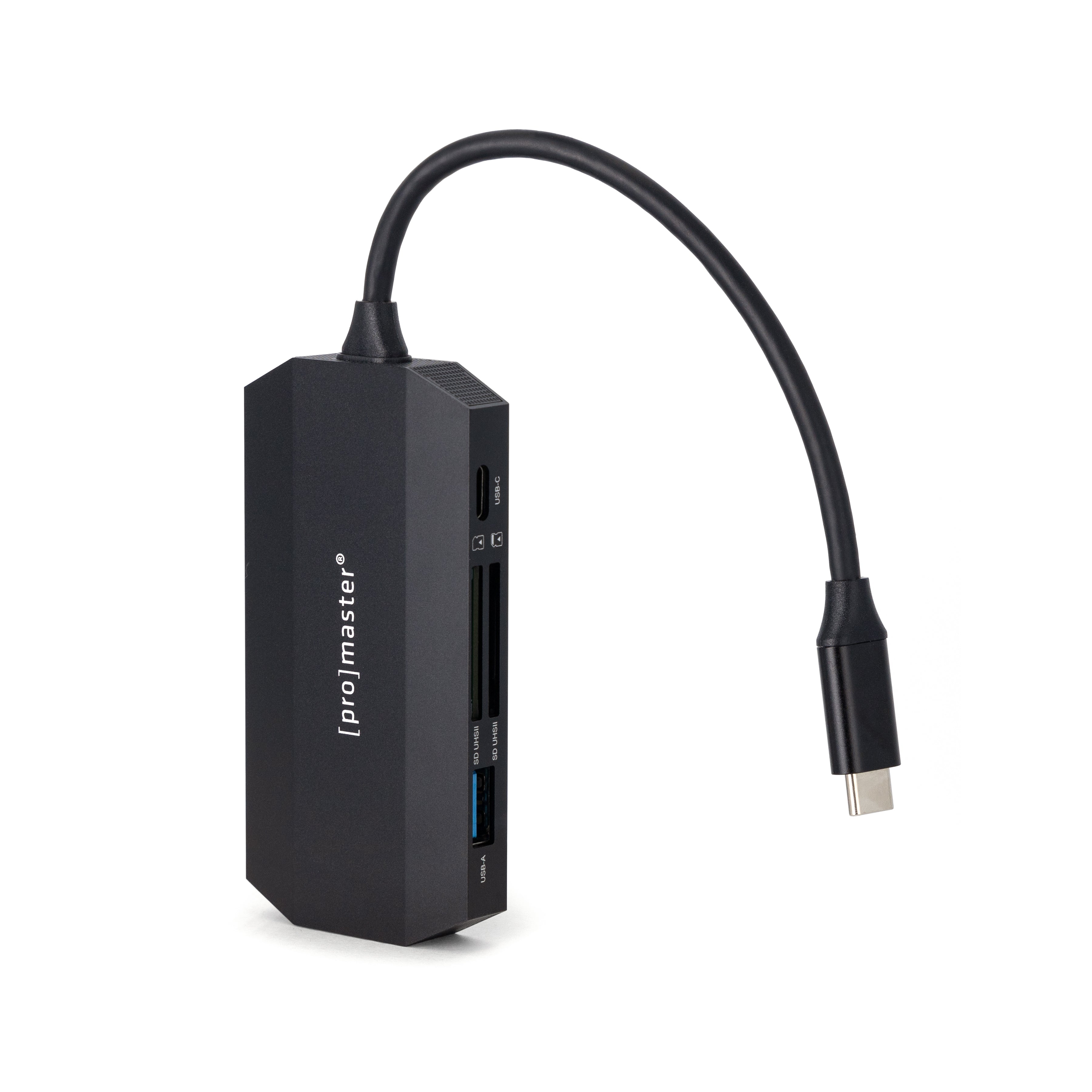 ProMaster USB-C Hub with Dual SD Card Reader, HDMI, USB Ports & Power Delivery