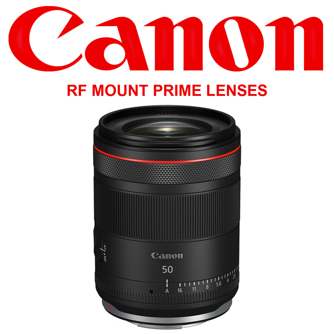Canon RF Mount Prime Lenses Flyer