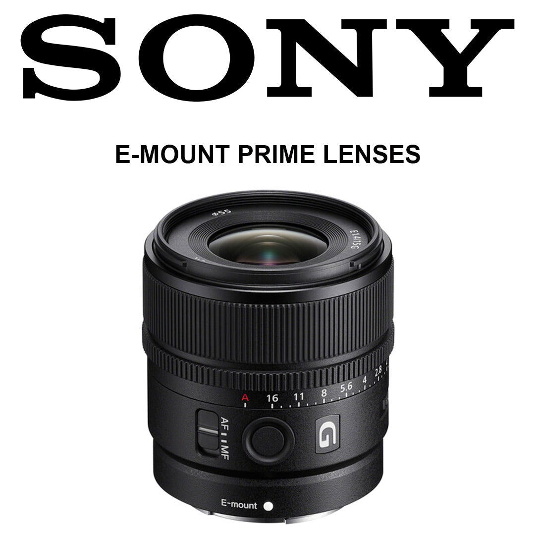 Sony E Mount Prime Lenses Flyer