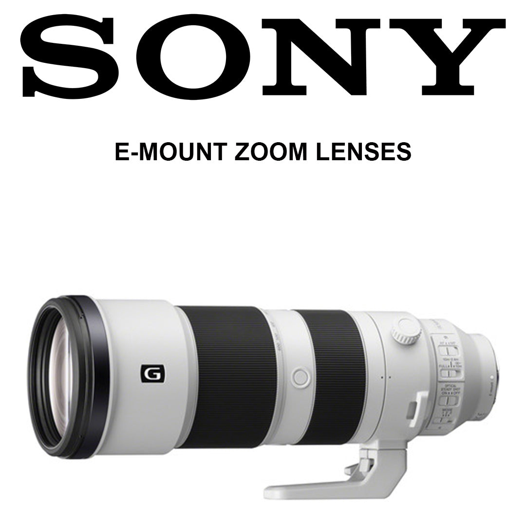Sony E Mount Zoom Lenses Flyer