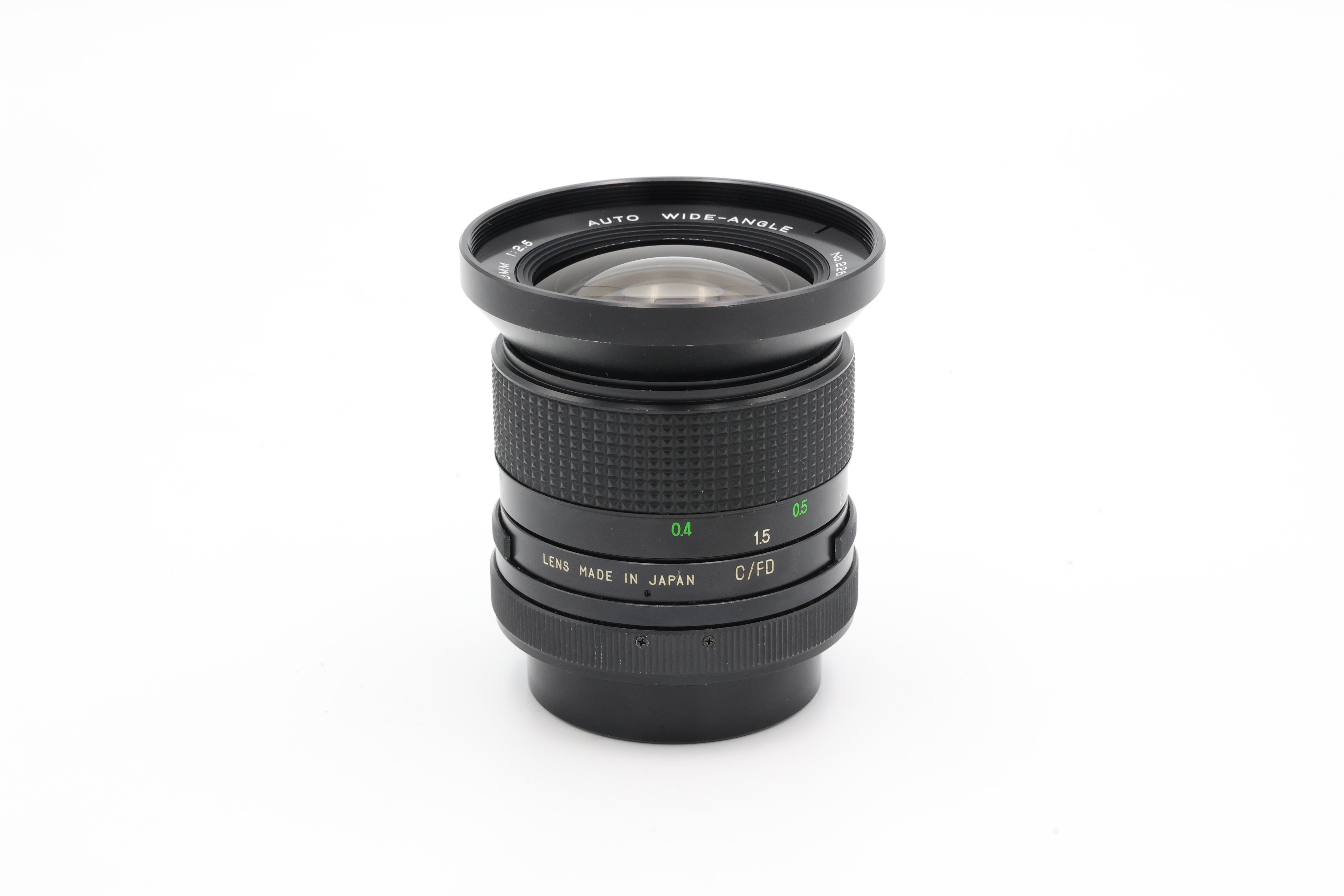 USED Canon 28mm F/2.5 FD (22625393ACP)