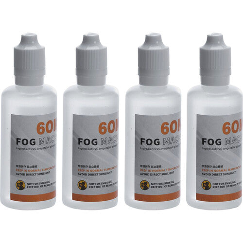 COLBOR Fluid for CF3/CF5 Fog Machine (2 fl oz, 4-Pack)