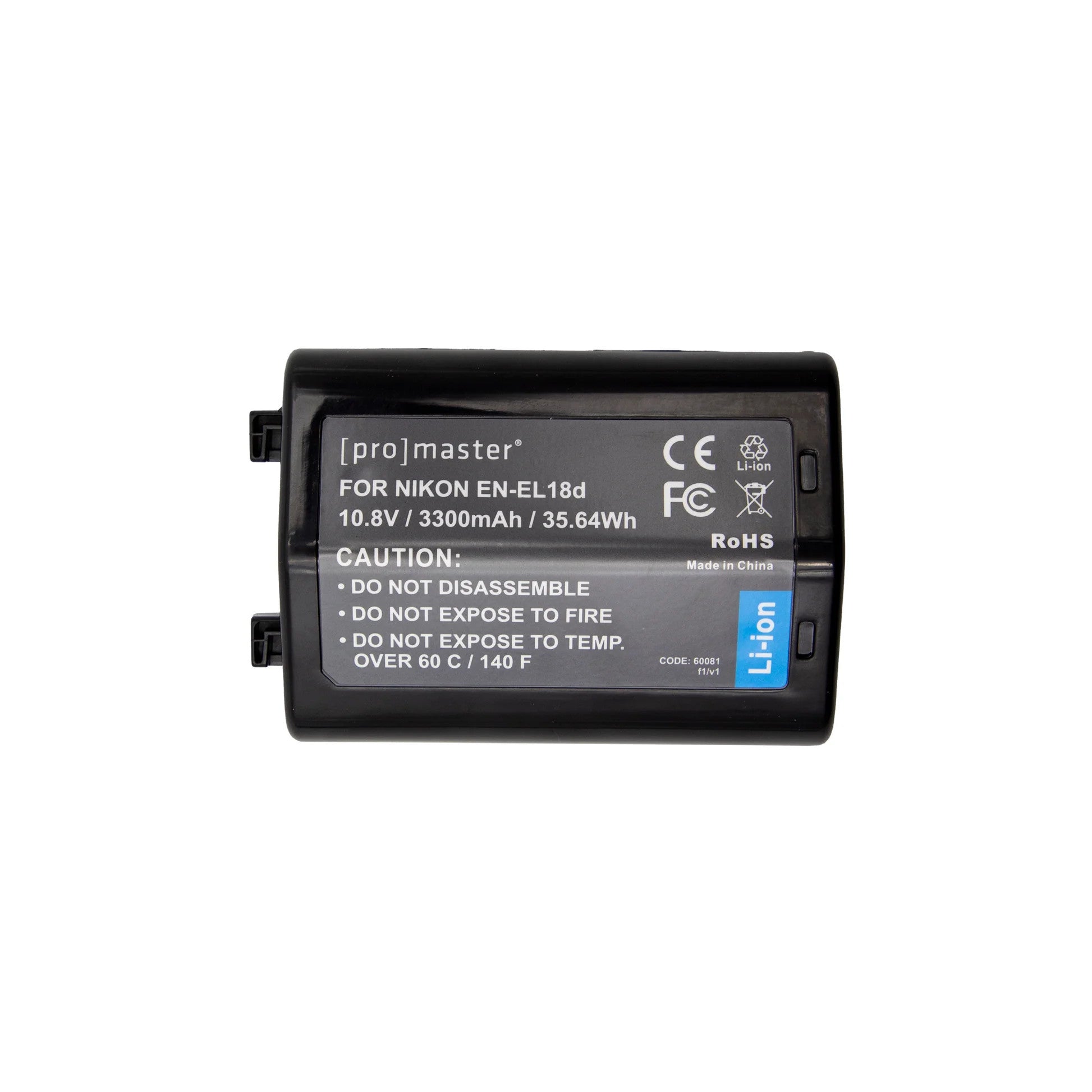 ProMaster Nikon EN-EL18d Battery (10.8V/3300M)