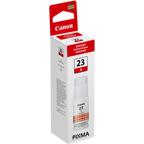 Canon GI-23 Ink for the PIXMA G620 Printer Red