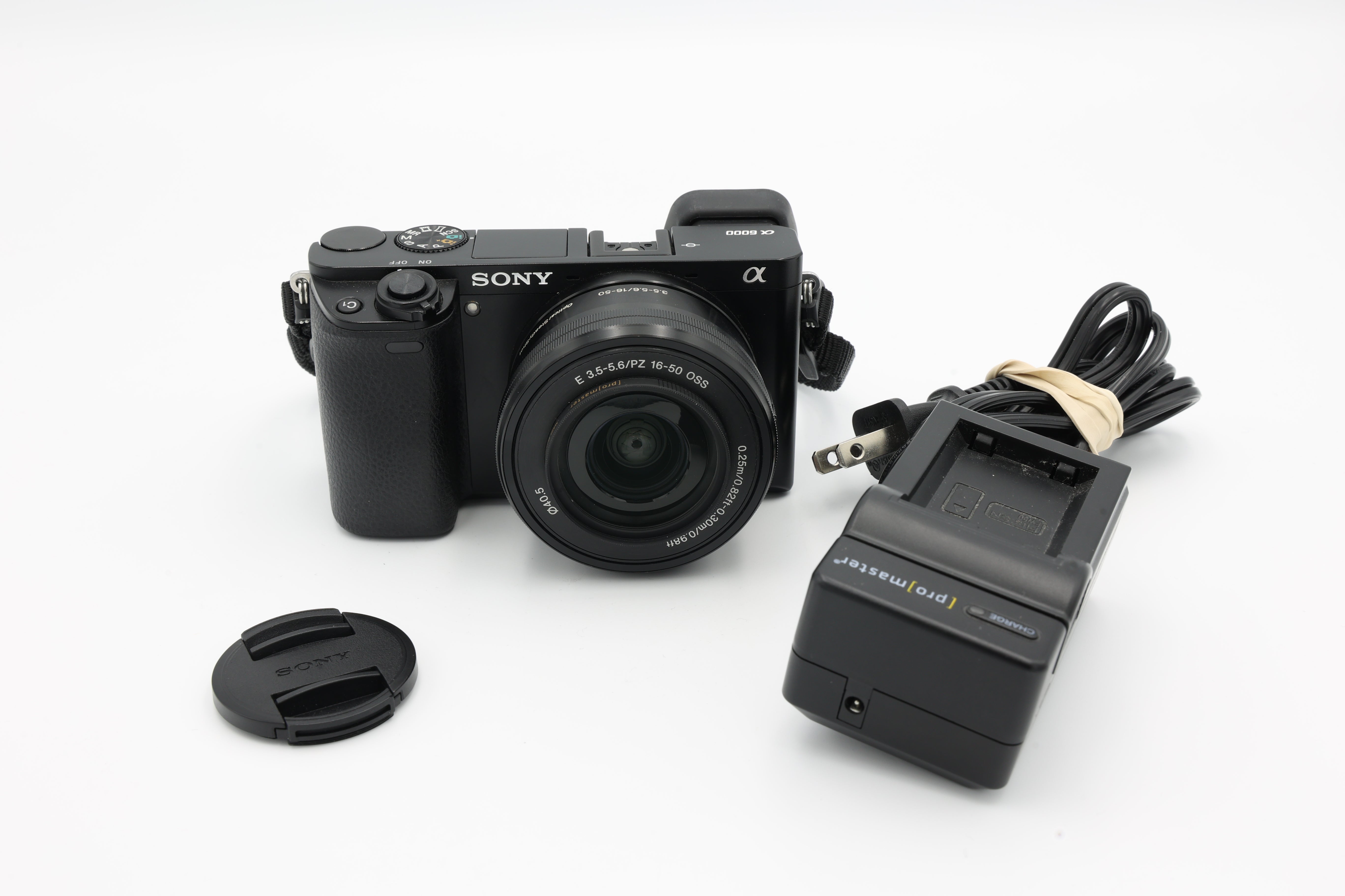 USED Sony a6000 Camera w/ 16-50mm F3.5-5.6 Lens (#3765054+4464895ACP)
