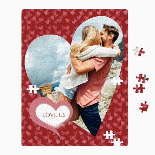 Puzzle 252 Piece - 10.5” x 13.5” Vertical (Big Heart)