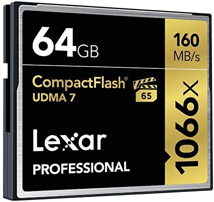 Lexar Professional Compact Flash 1066x Memory Card 64GB