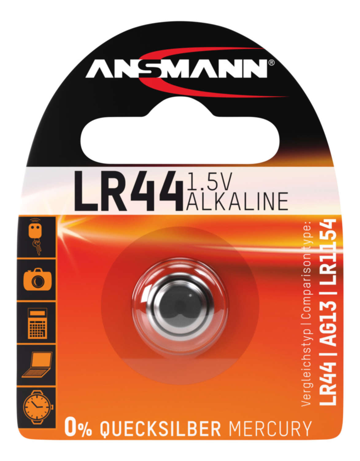 Ansmann Battery LR44 1.5v