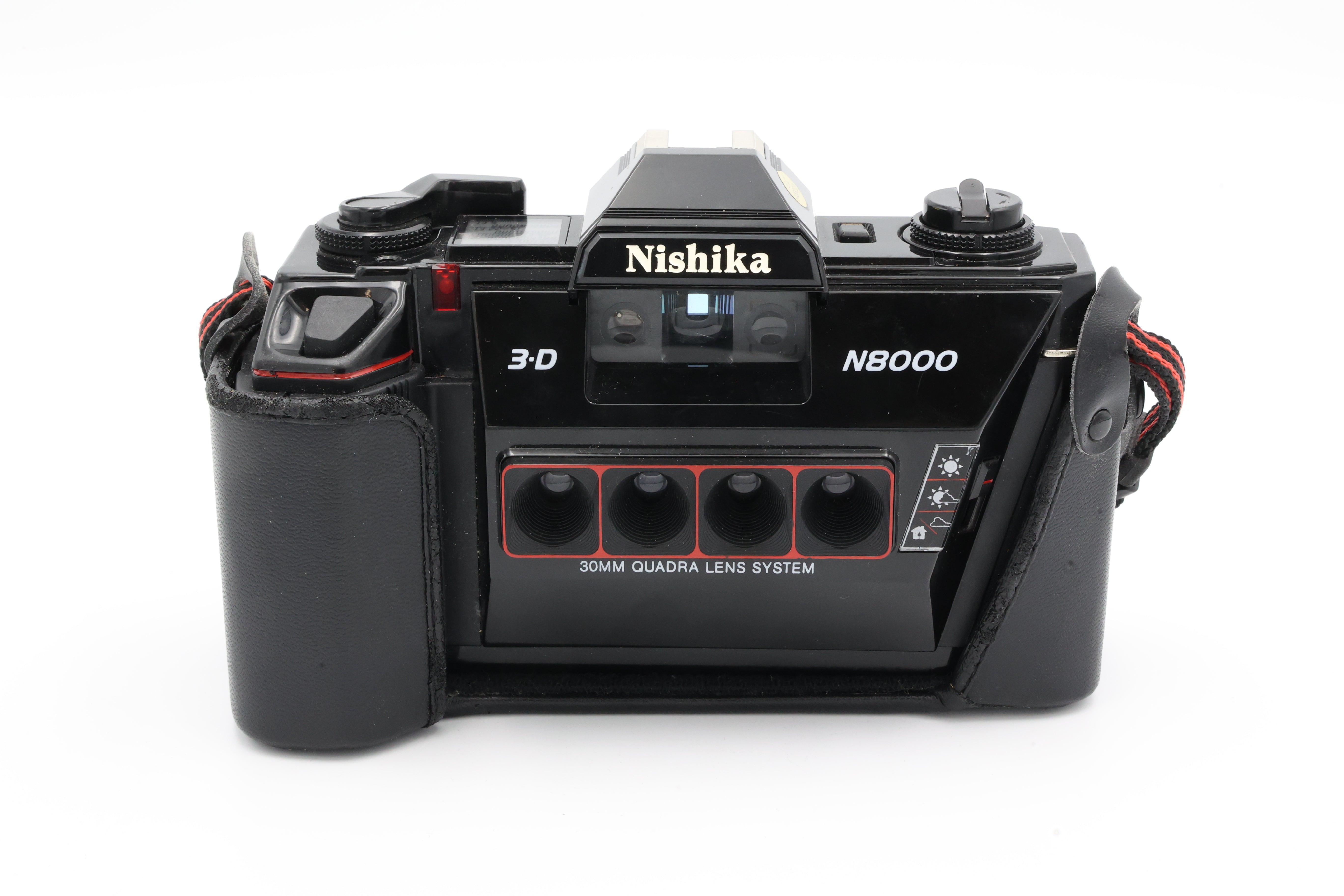 USED Nishika N8000 3-D Quadra Lens System Film Camera (#250299ACP)