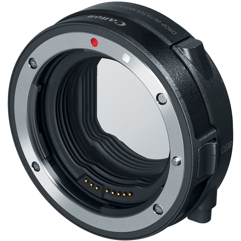 Canon Drop-In Filter Mount Adapter EF-EOS R with Circular Polarizer Filter