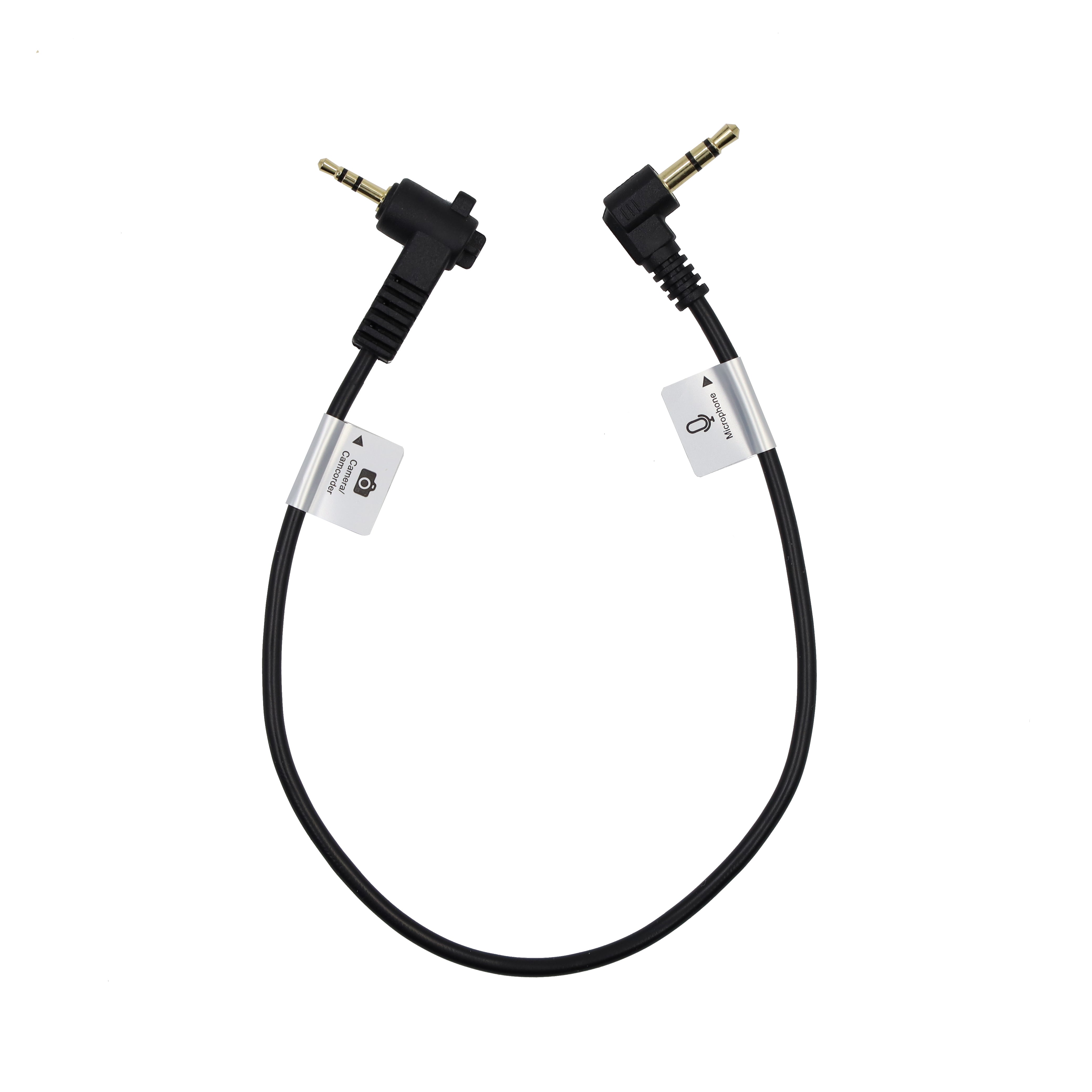 ProMaster Audio Cable - 2.5mm TRS Male Right Angle to 3.5mm TRS Male Right Angle