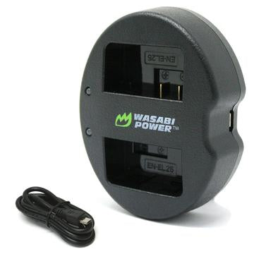 Wasabi Power Nikon EN-EL25 Dual Charger