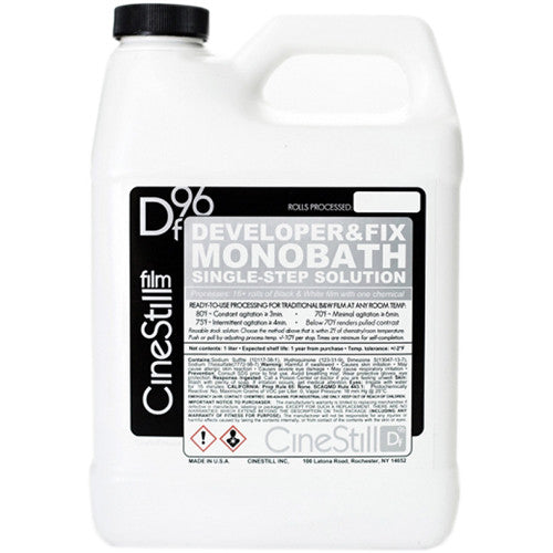 CineStill Film DF96 Monobath for Black & White Film (Liquid, 1L - Develops 16 Rolls)