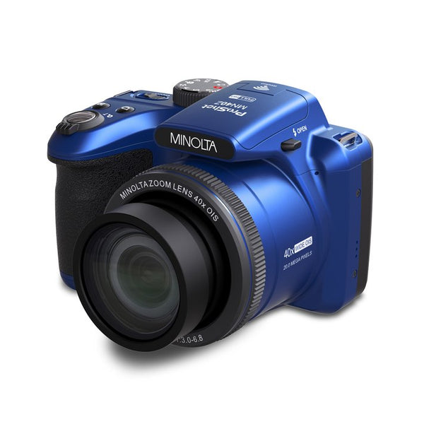 Minolta MN40Z Digital Camera w/40x Optical Zoom (Blue)