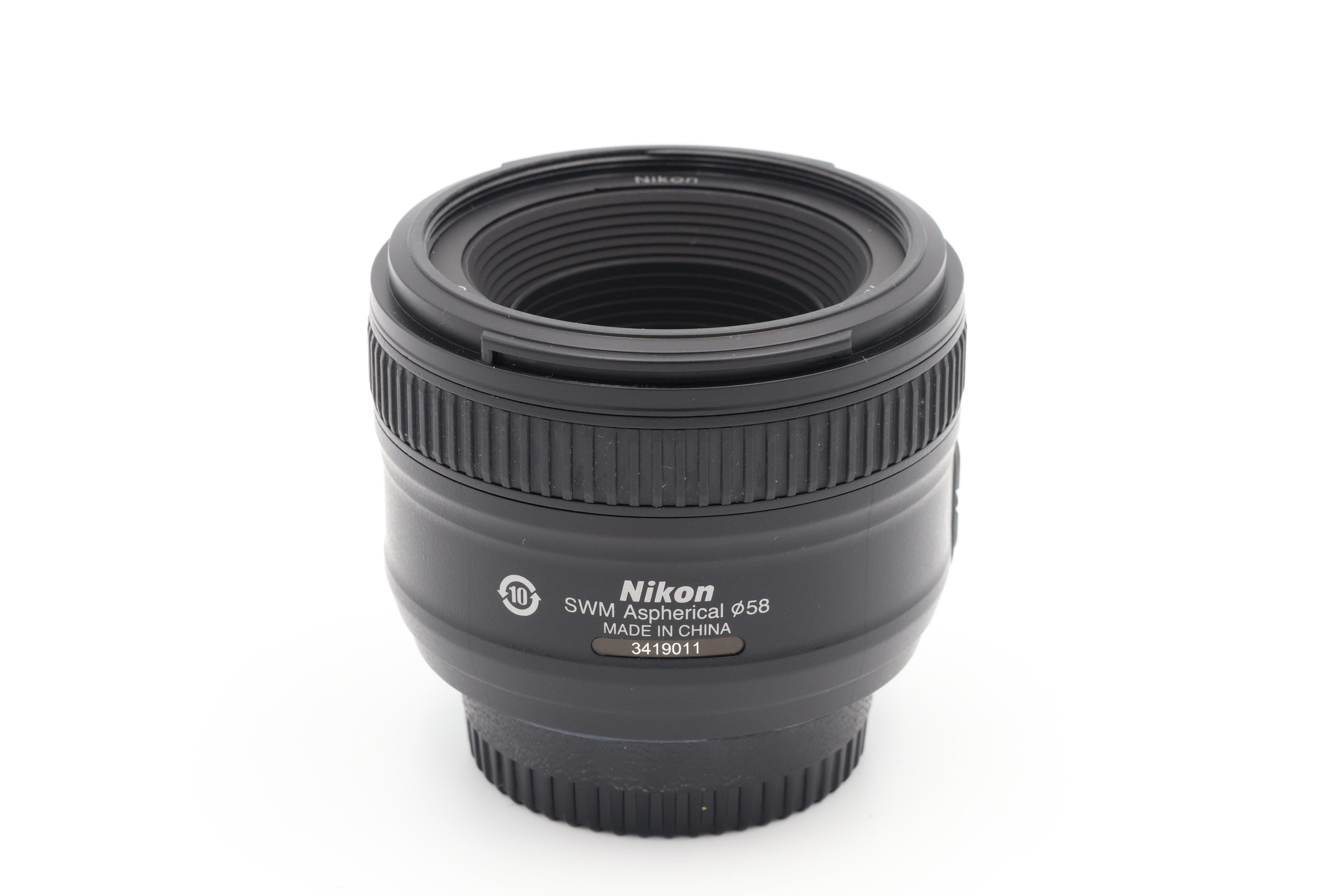USED Nikon 50mm F/1.8 G Lens (#3419011ACP)