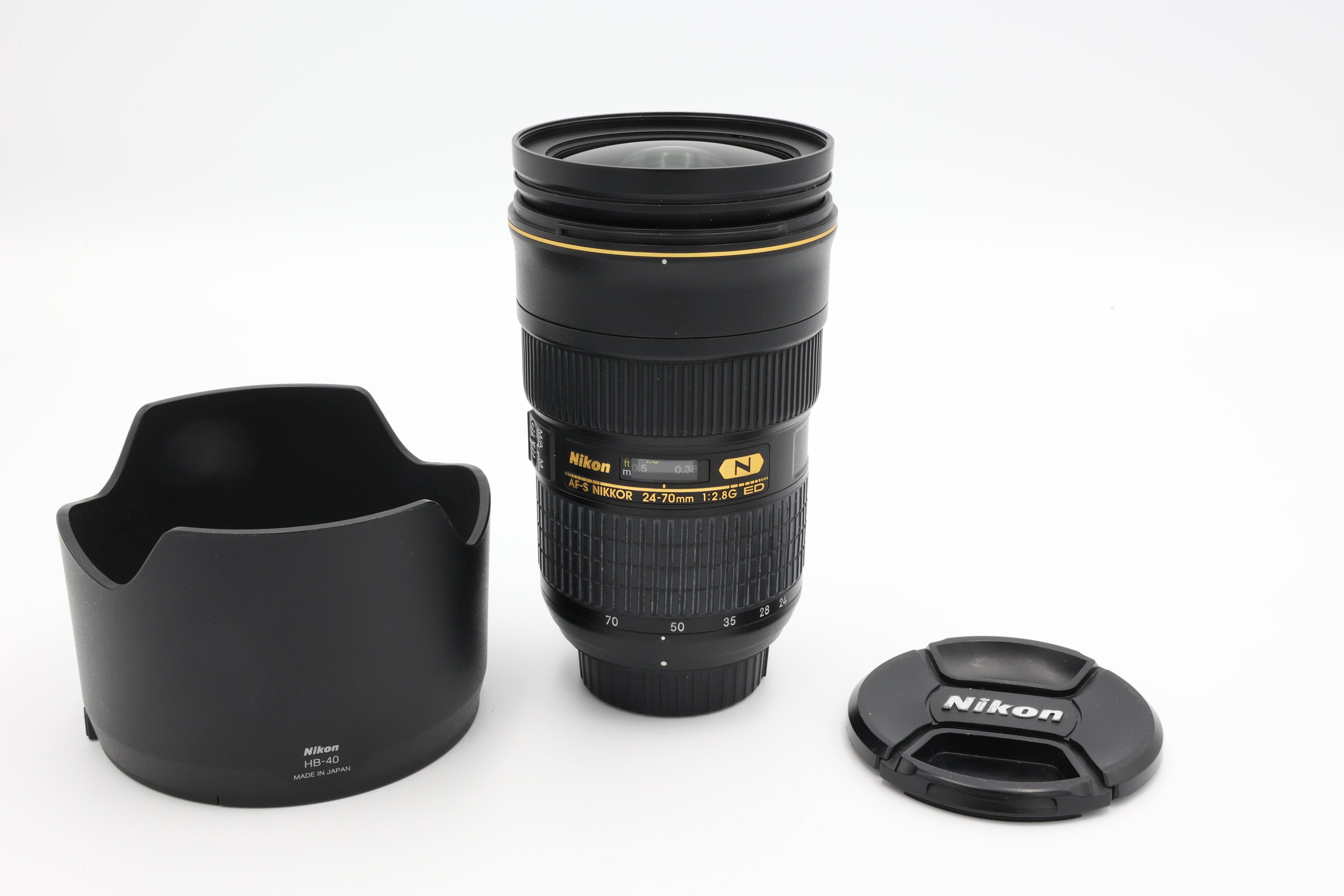 USED Nikon AF-S Nikkor 24-70mm f/2.8G IF-ED Lens (#991302ACP)
