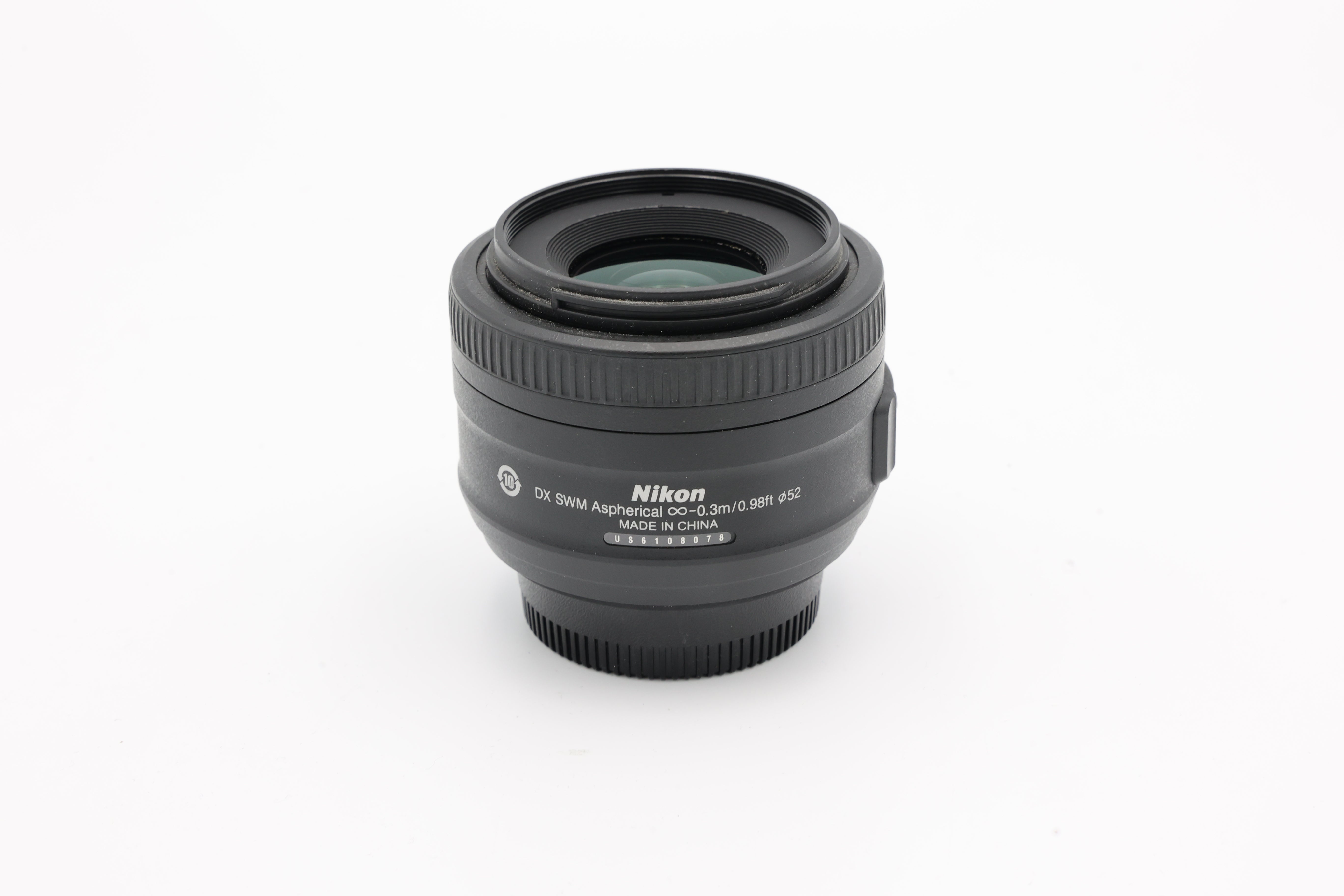 USED Nikon 35mm f/1.8 Lens (#6108078ACP)