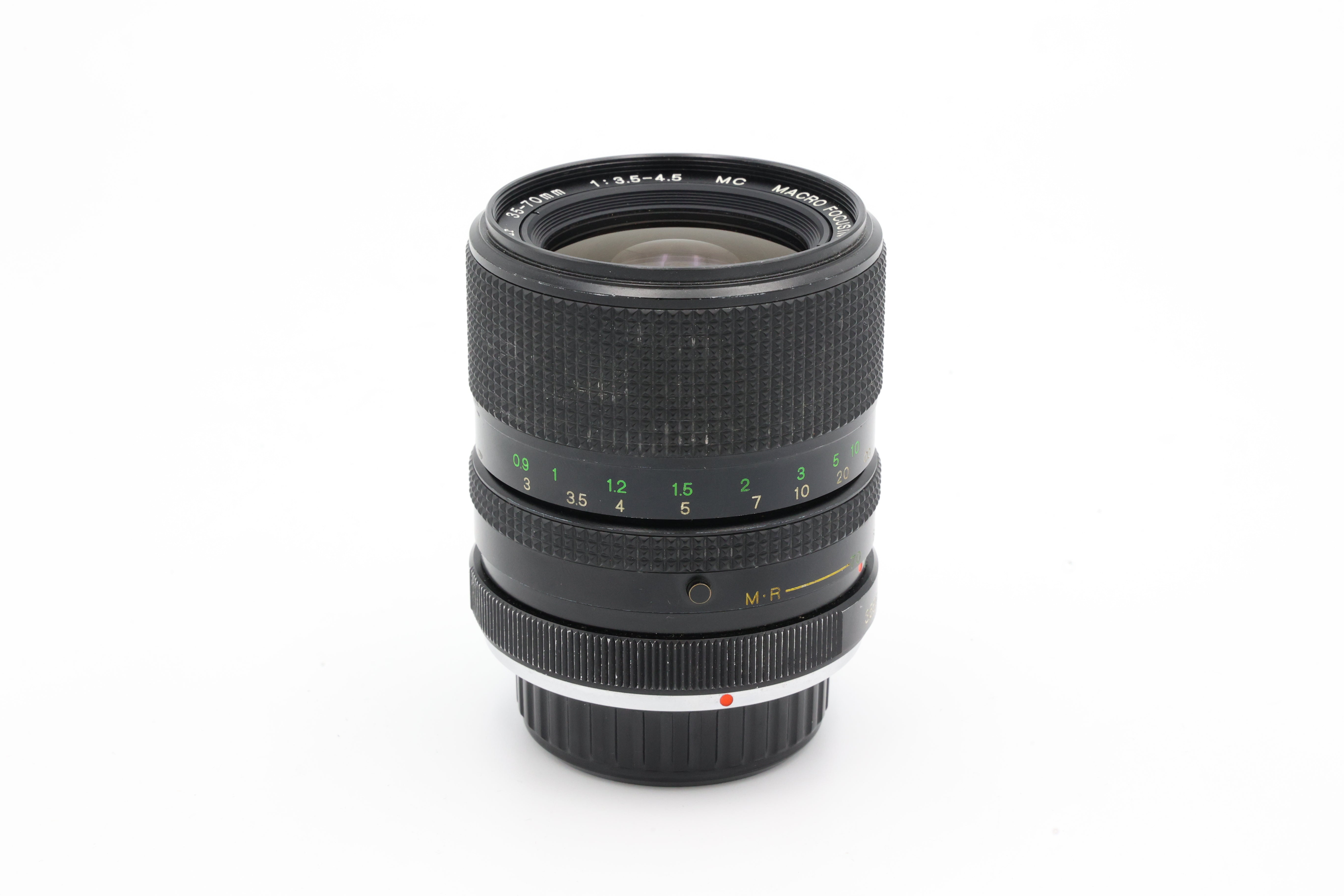 USED Vivitar 35-70mm f/3.5-4.5 Macro Lens (#94301379ACP)