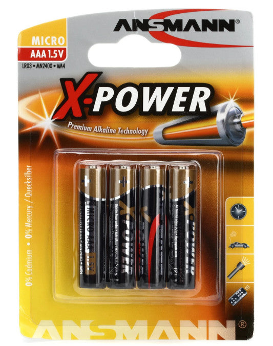 Battery AAA 4 PACK