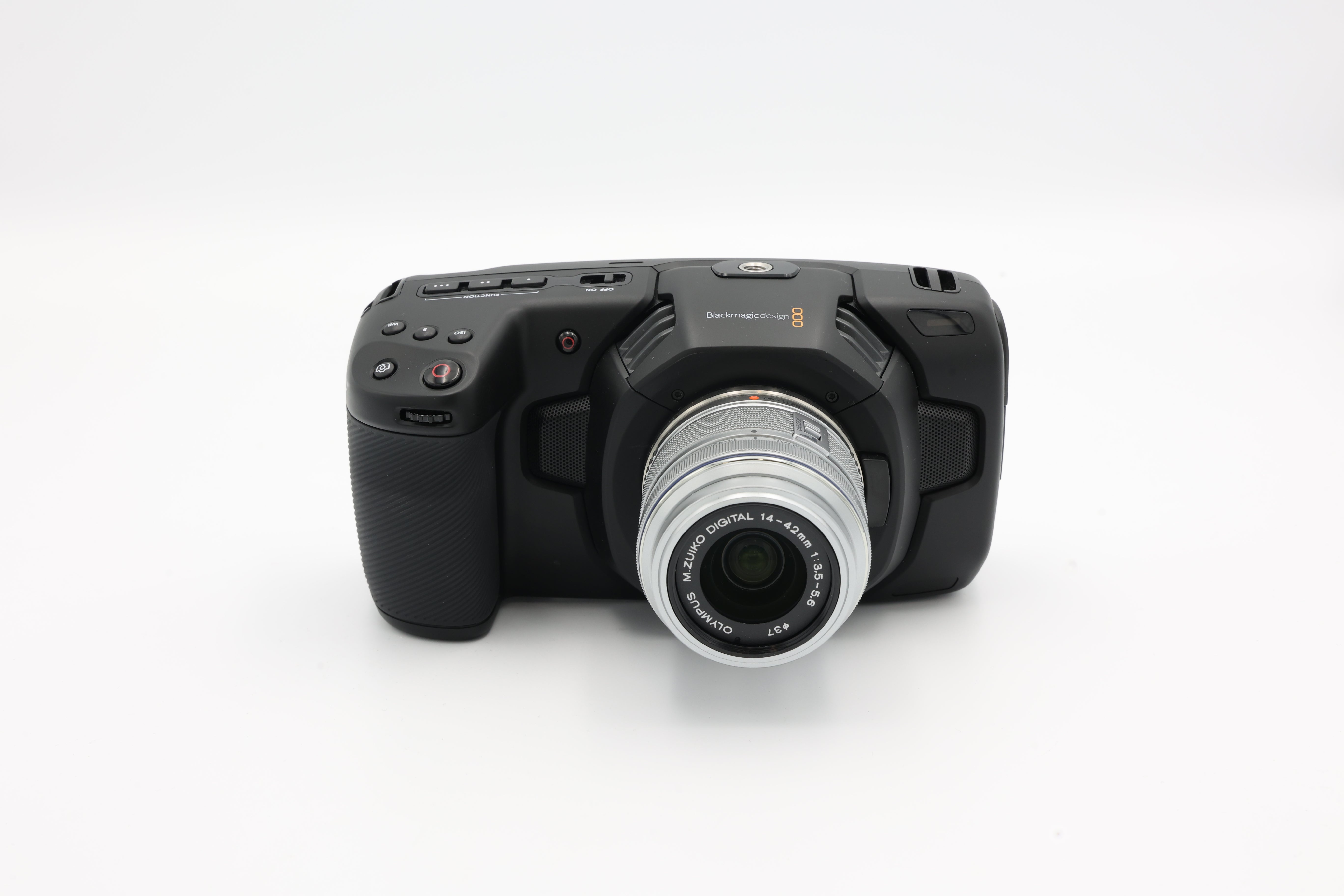 USED Blackmagic Pocket Cinema Camera 4k with OM 14-42mm & 40-150mm Lens (#201810001, ABHF77044 &  ABJI46245)