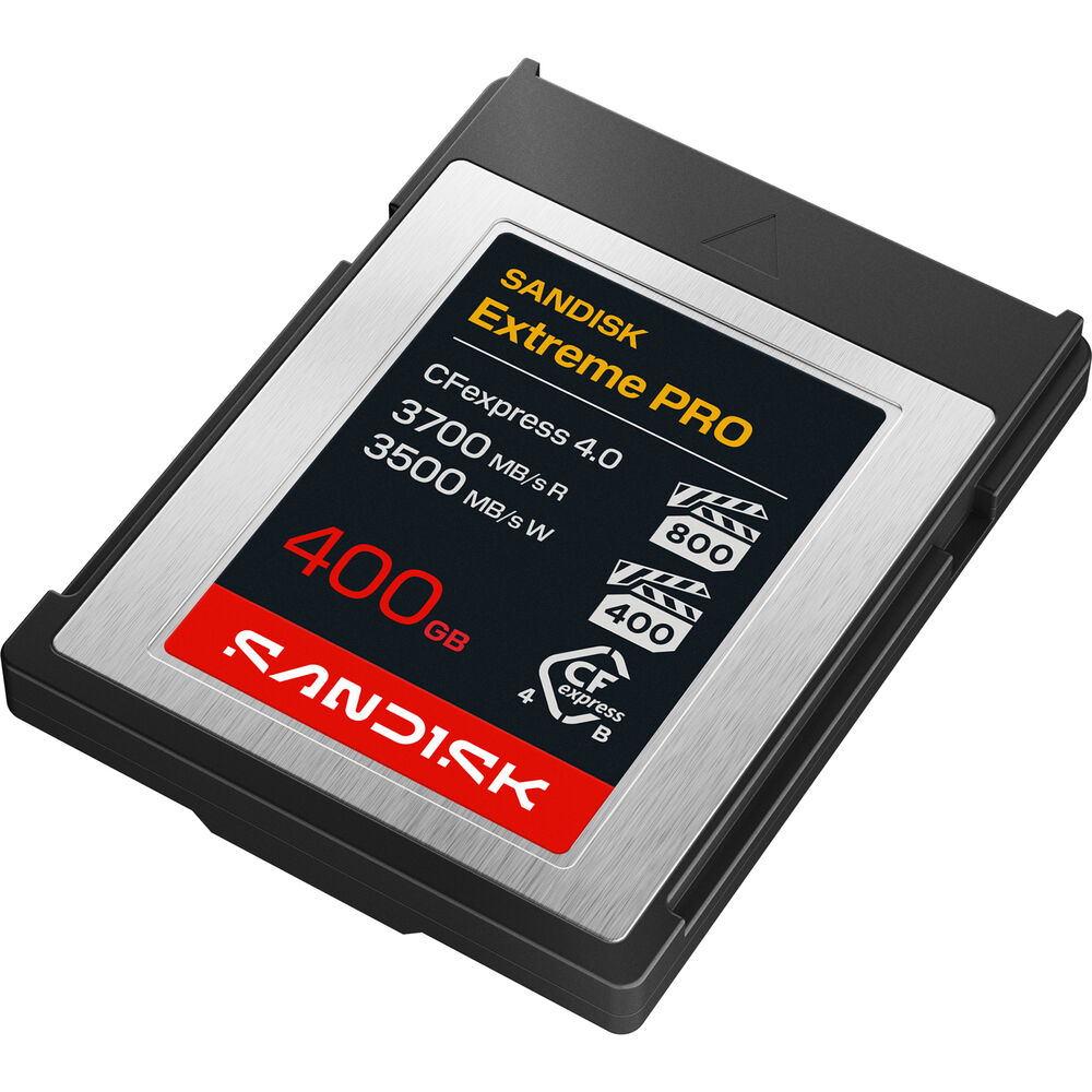 SanDisk 400GB Extreme PRO CFexpress 4.0 Type B Memory Card