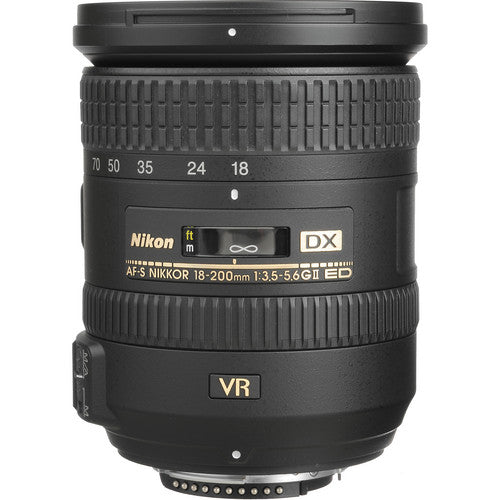 Nikon AF-S NIKKOR DX 18-200mm F3.5-5.6G Lens