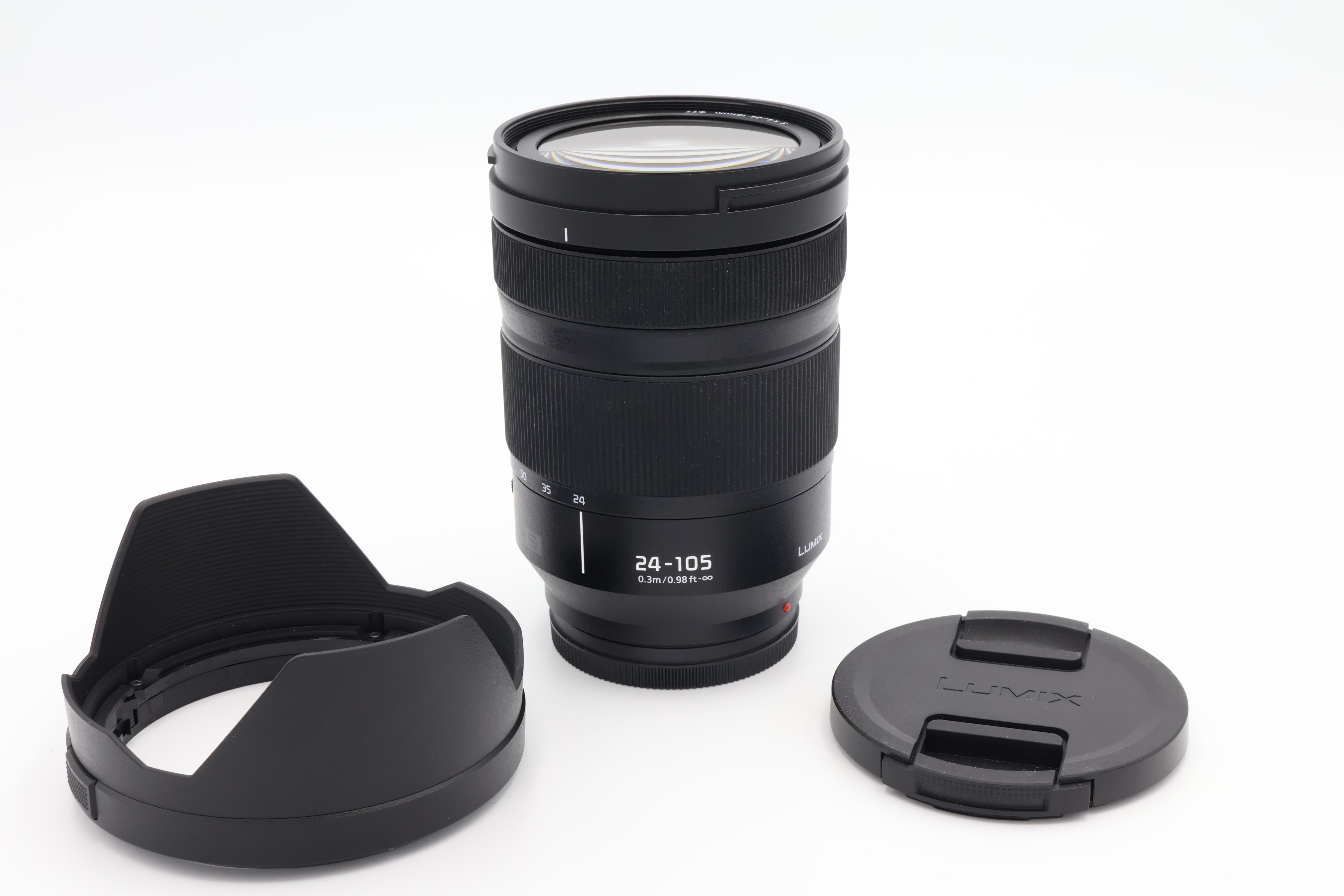 USED Panasonic Lumix S 24-105mm F/4 Macro OIS Lens (XF4JH201137ACP)