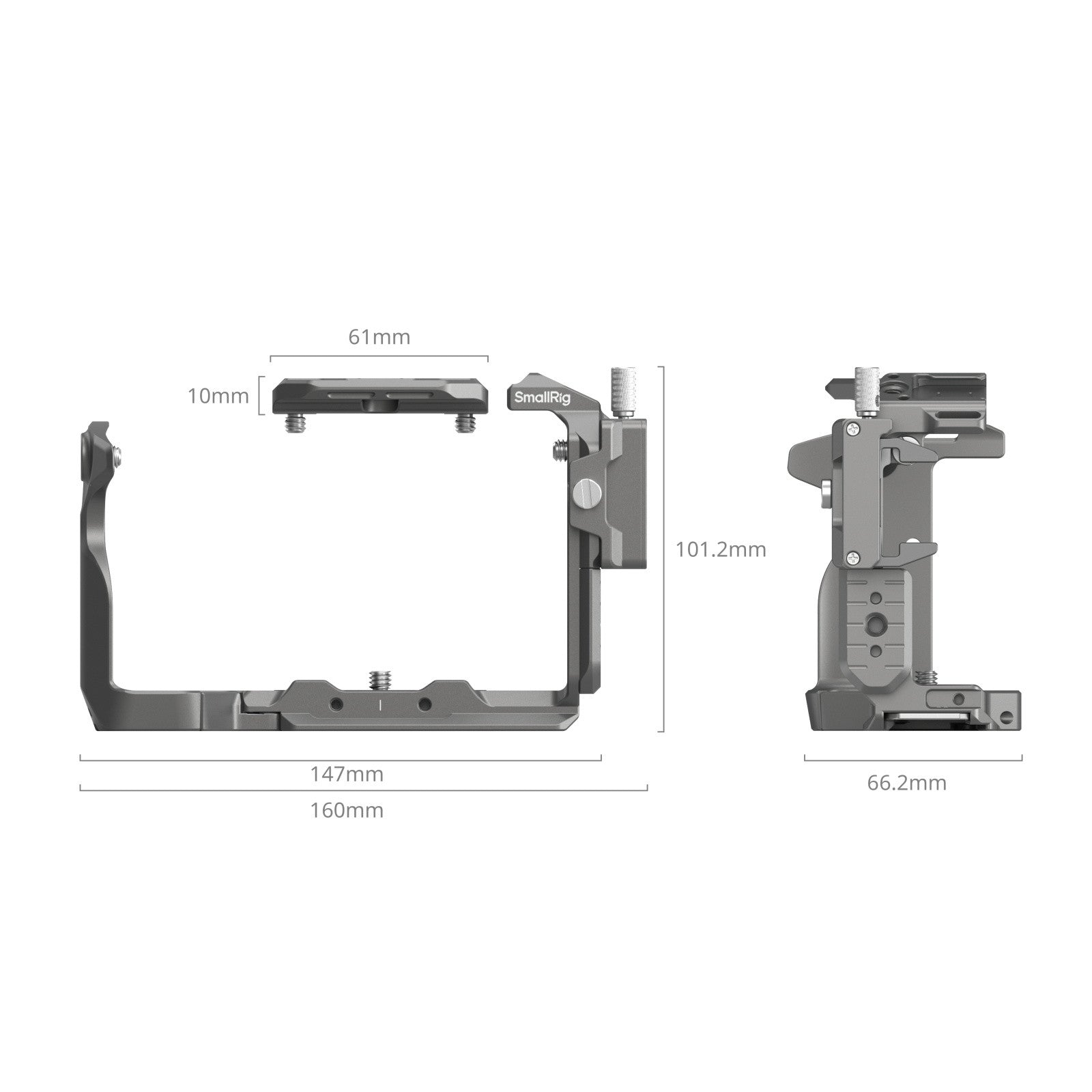 SmallRig HawkLock Quick Release Cage Kit for Sony FX3 and FX30