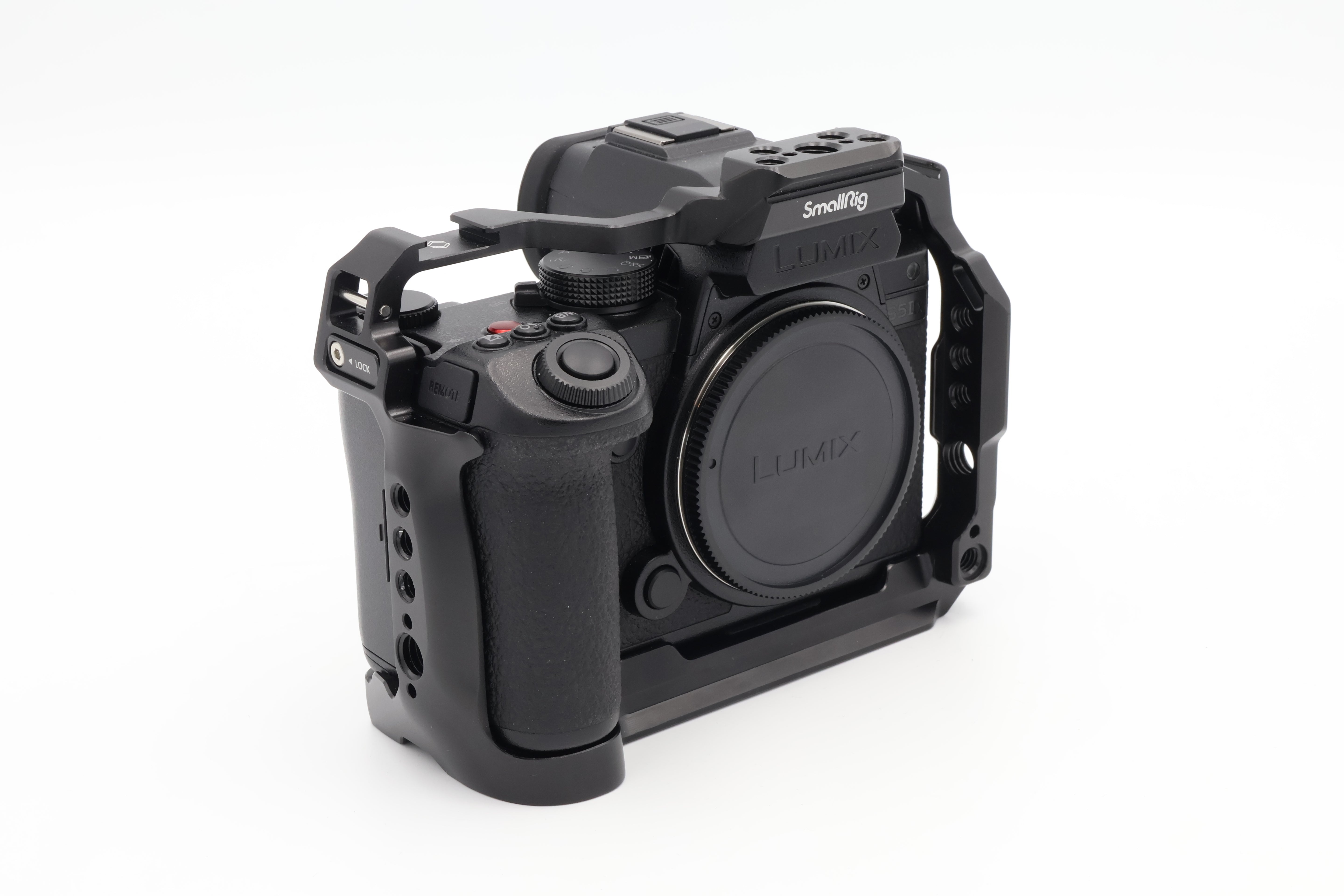 USED Panasonic Lumix S5 II X Camera w/ Smallrig Cage and Top Handle Kit (WJ5FC001632ACP)
