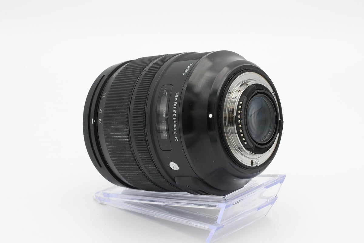 USED Sigma 24-70mm f/2.8 DG OS HSM Art Nikon F (#54468218ACP)
