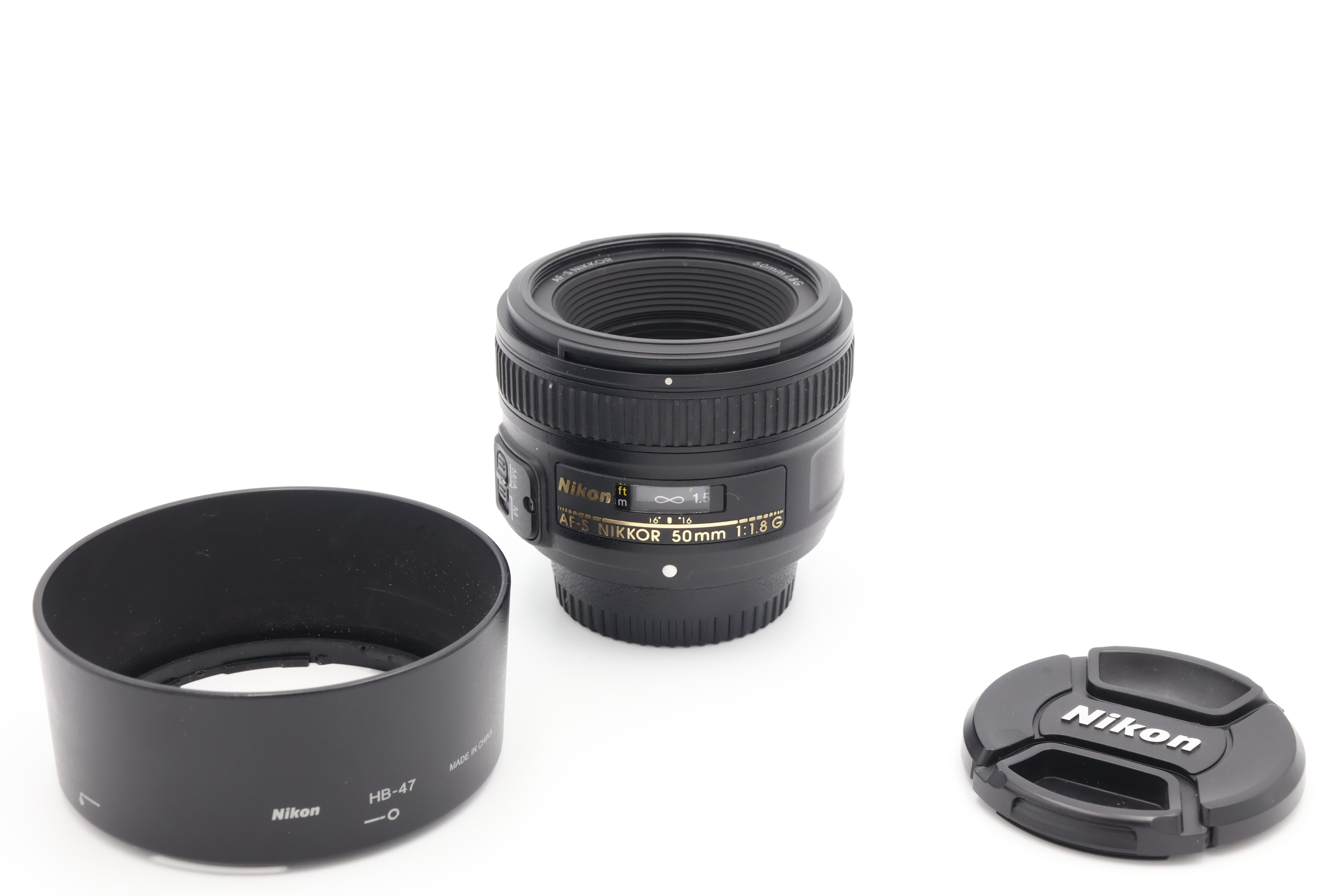 USED Nikon 50mm F/1.8 G Lens (#3419011ACP)