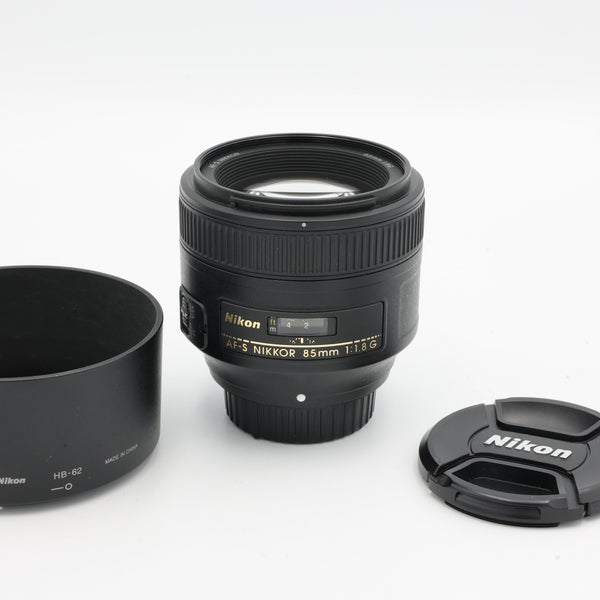 Used Nikon AFS Nikkor 85mm f1.8 G (#587846ACP)