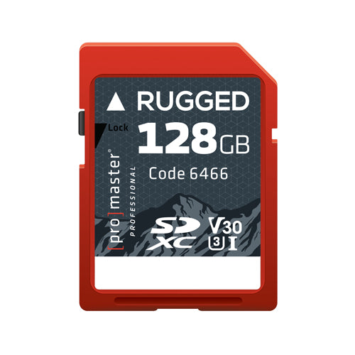 Promaster Rugged 128GB U3 SDHC Card