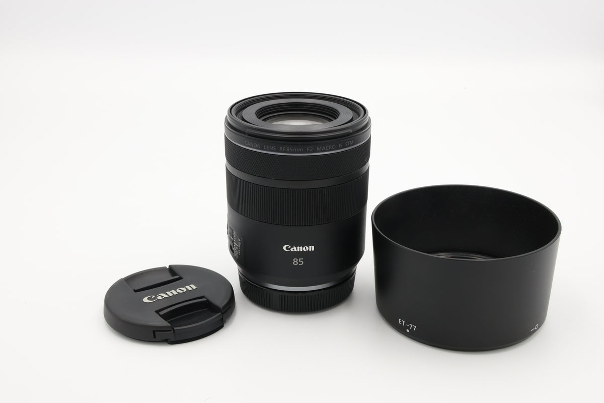 USED Canon Lens RF 85mm F/2 Macro IS STM (#4721001414ACP)