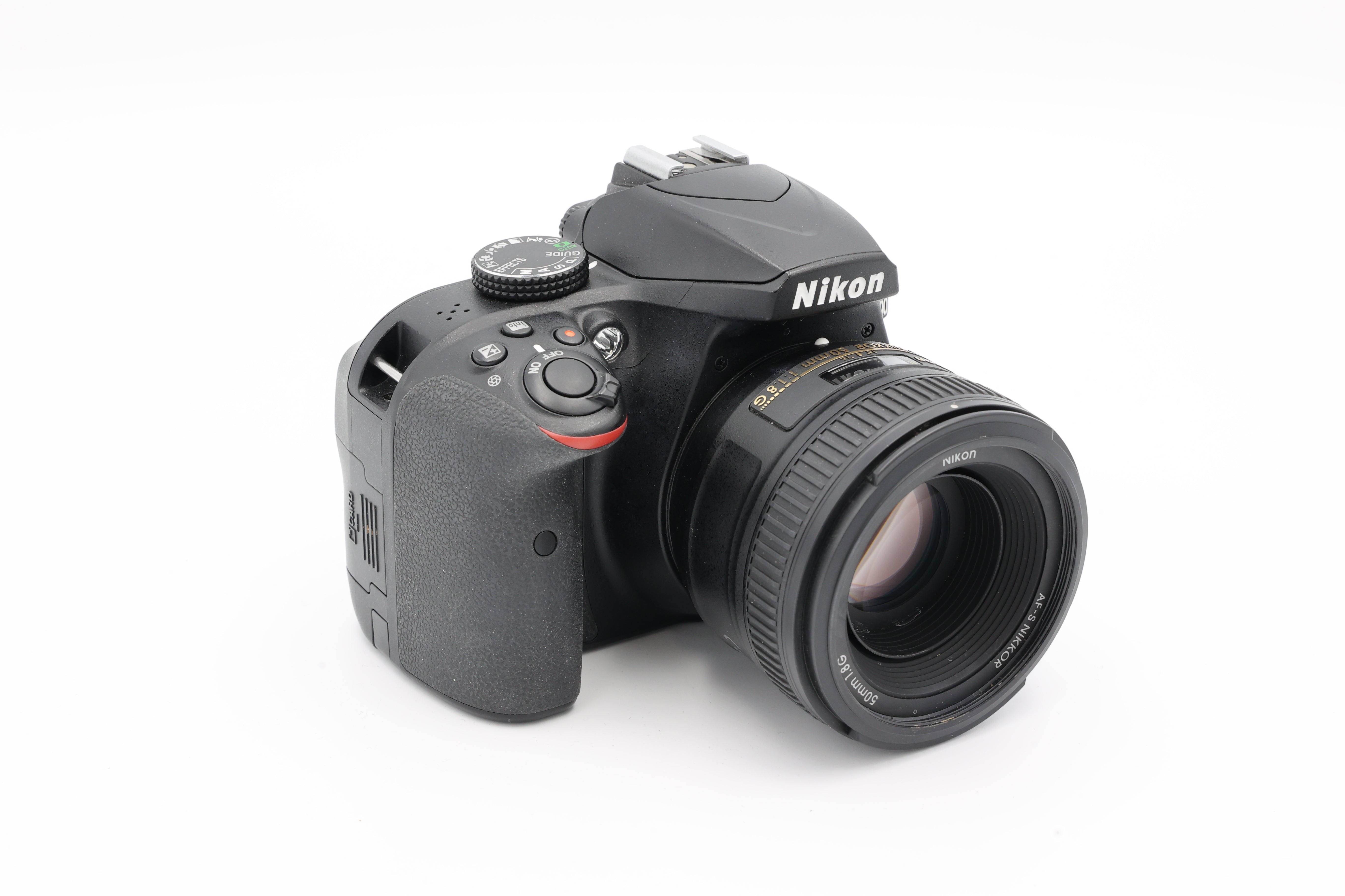 USED Nikon D3400 w/ Nikon AF-S 50mm f/1.8 G (#3742117+3570502ACP)