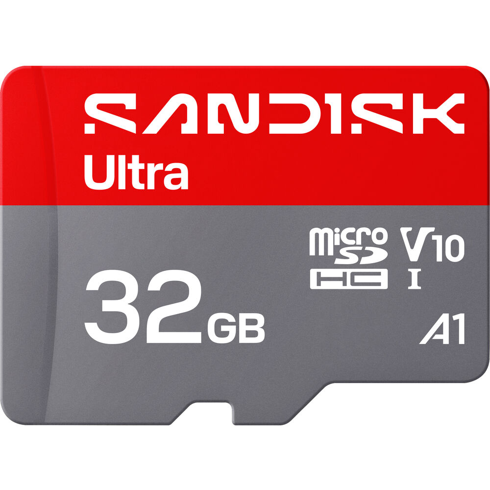 SANDISK 32GB Ultra UHS-I microSDHC Memory Card