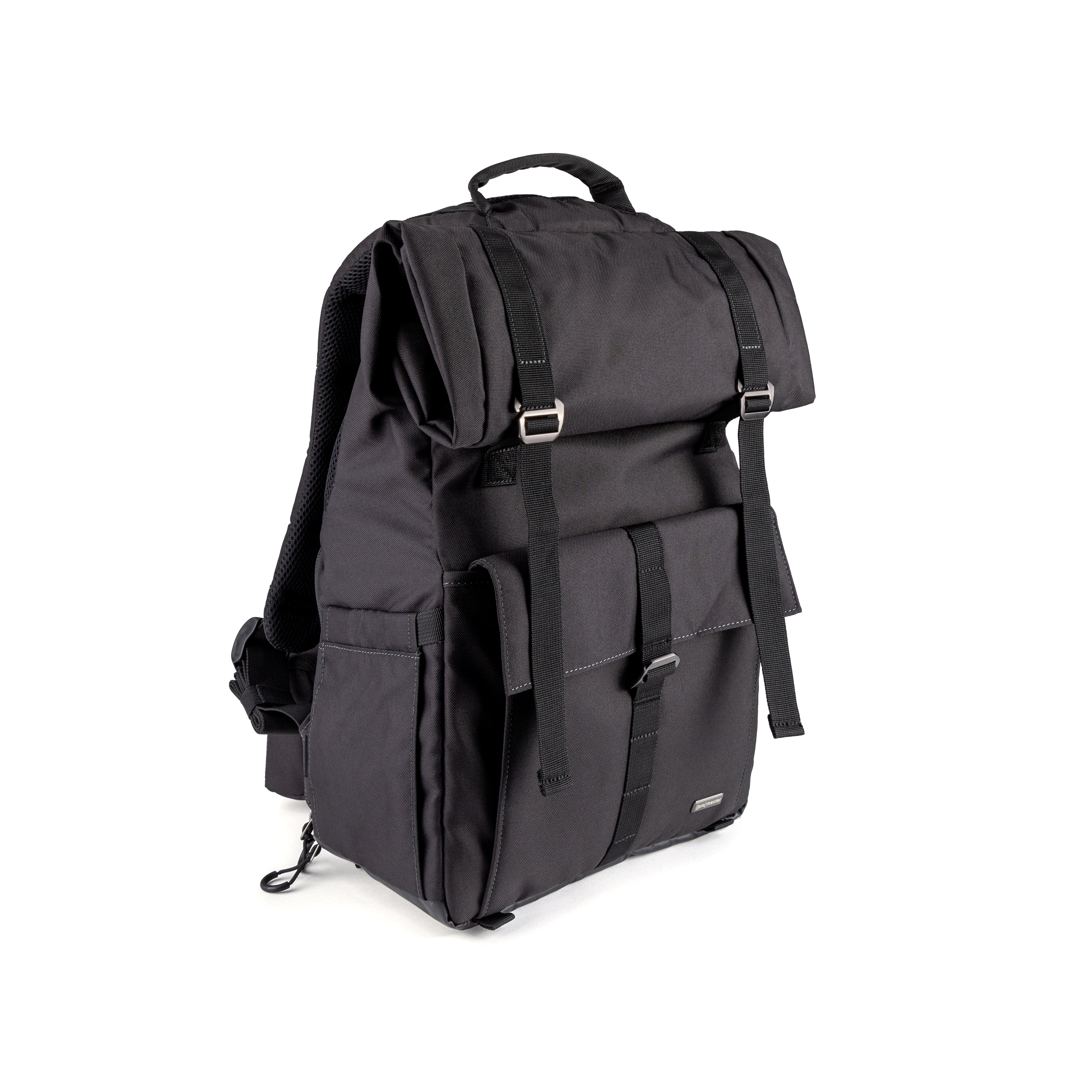 Promaster Jasper 2.0 Medium Rolltop Backpack (7.5 + 9 L Black)