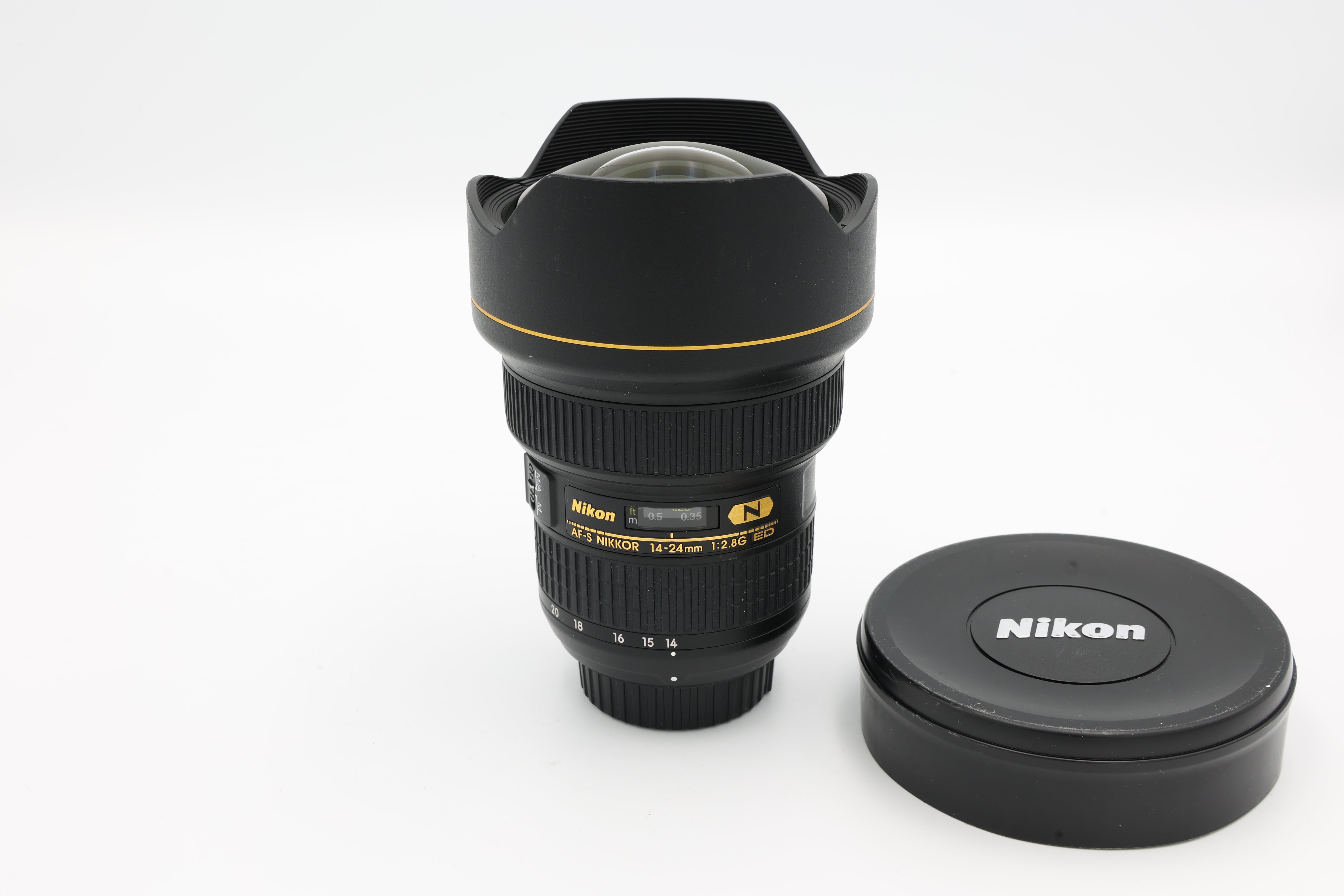 Used Nikon AF-S NIKKOR FX 14-24mm f/2.8G ED Lens (#638710ACP)