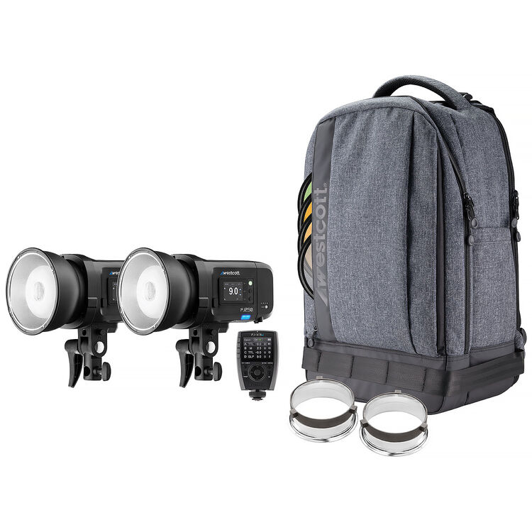 Westcott FJ Wireless 2-Light Portable Portrait Flash Kit with FJ-X3 Wireless Trigger