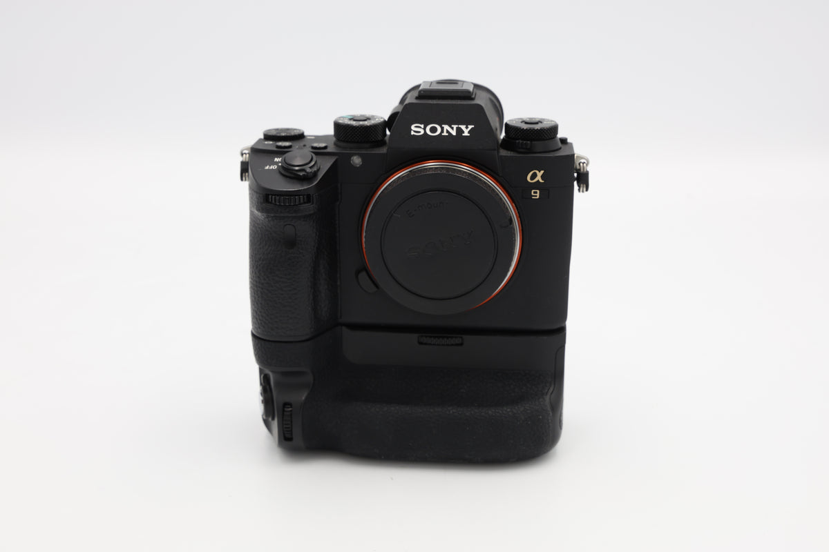 USED Sony A9 Camera Body w/ MEiKE Battery Grip (#3371264ACP)