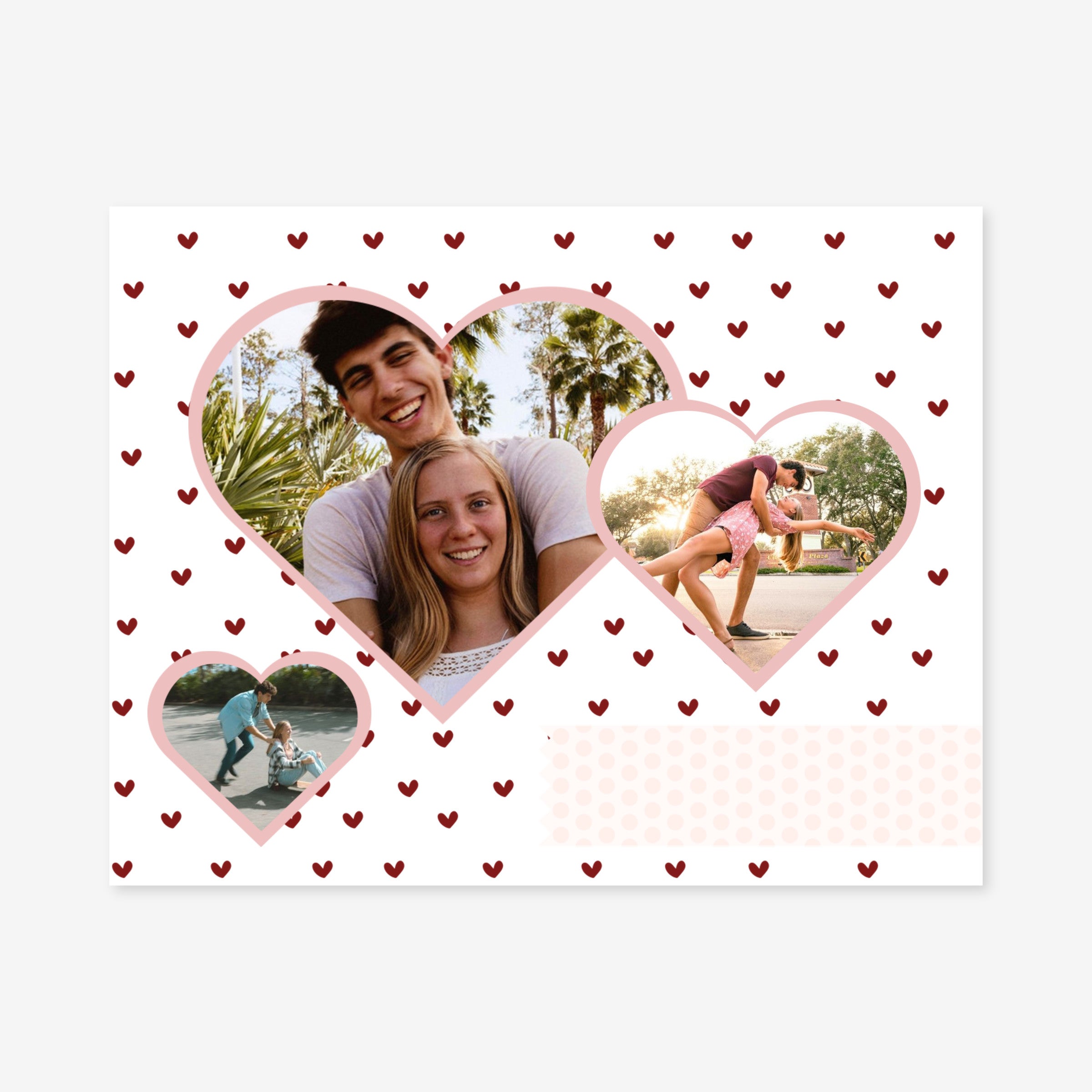 Puzzle 252 Piece - 10.5” x 13.5” Horizontal (Hearts)