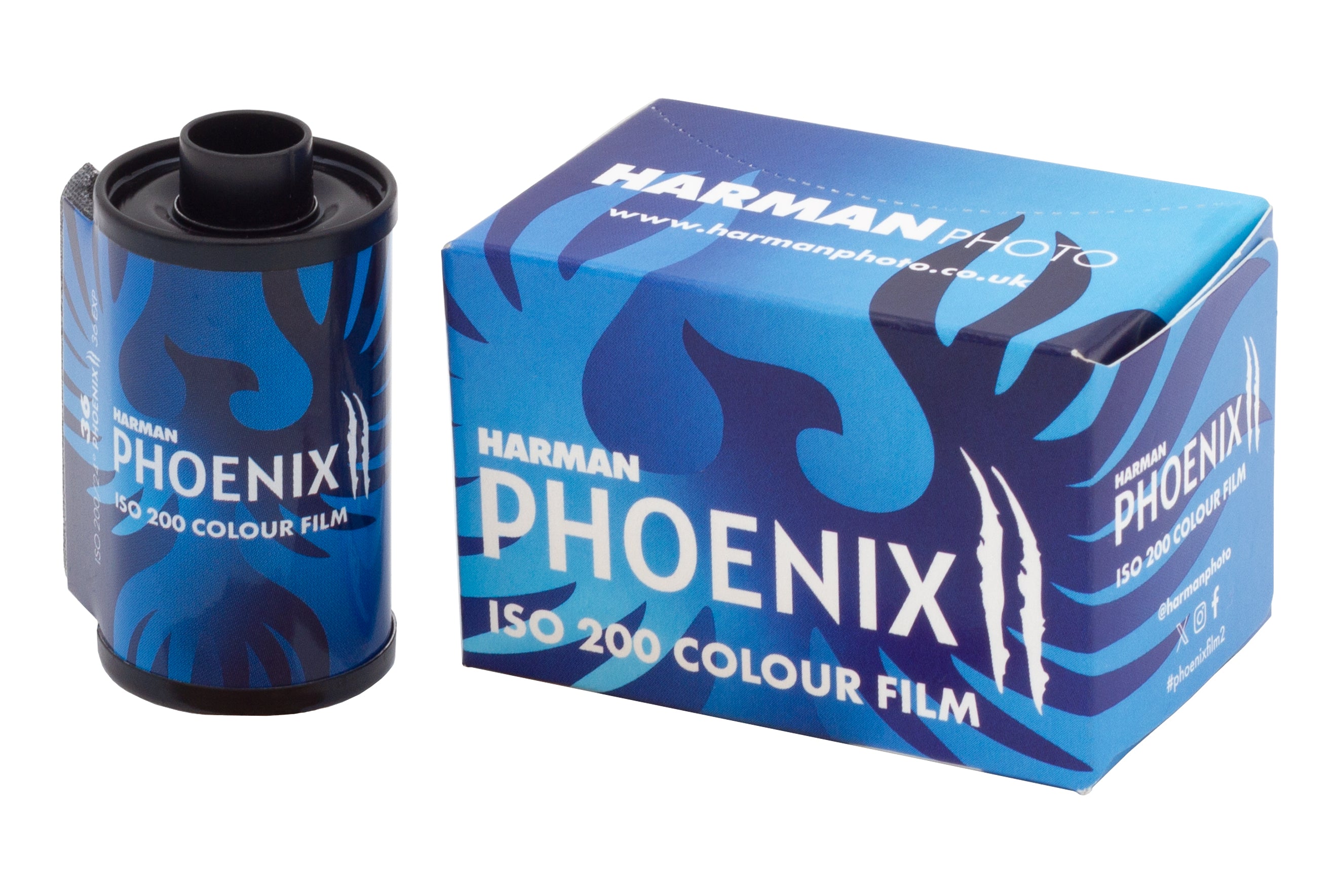 HARMAN technology Phoenix II 200 Color Negative Film (35mm Roll Film, 36 Exposures)