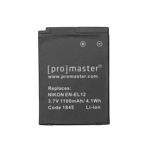 Promaster Nikon EN-EL12 Battery (3.7V/1100M)